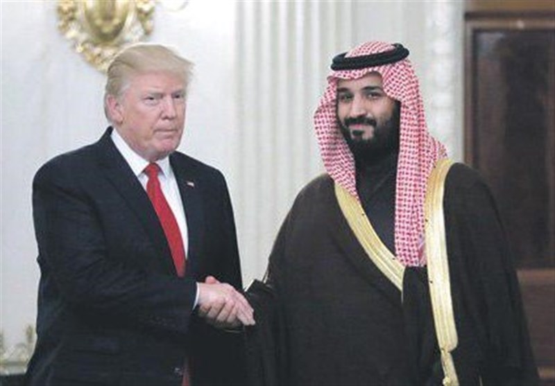 آمریکا و عربستان ترامپ و بن سلمان