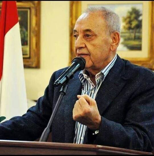 نبیه بری رییس پارلمان لبنان