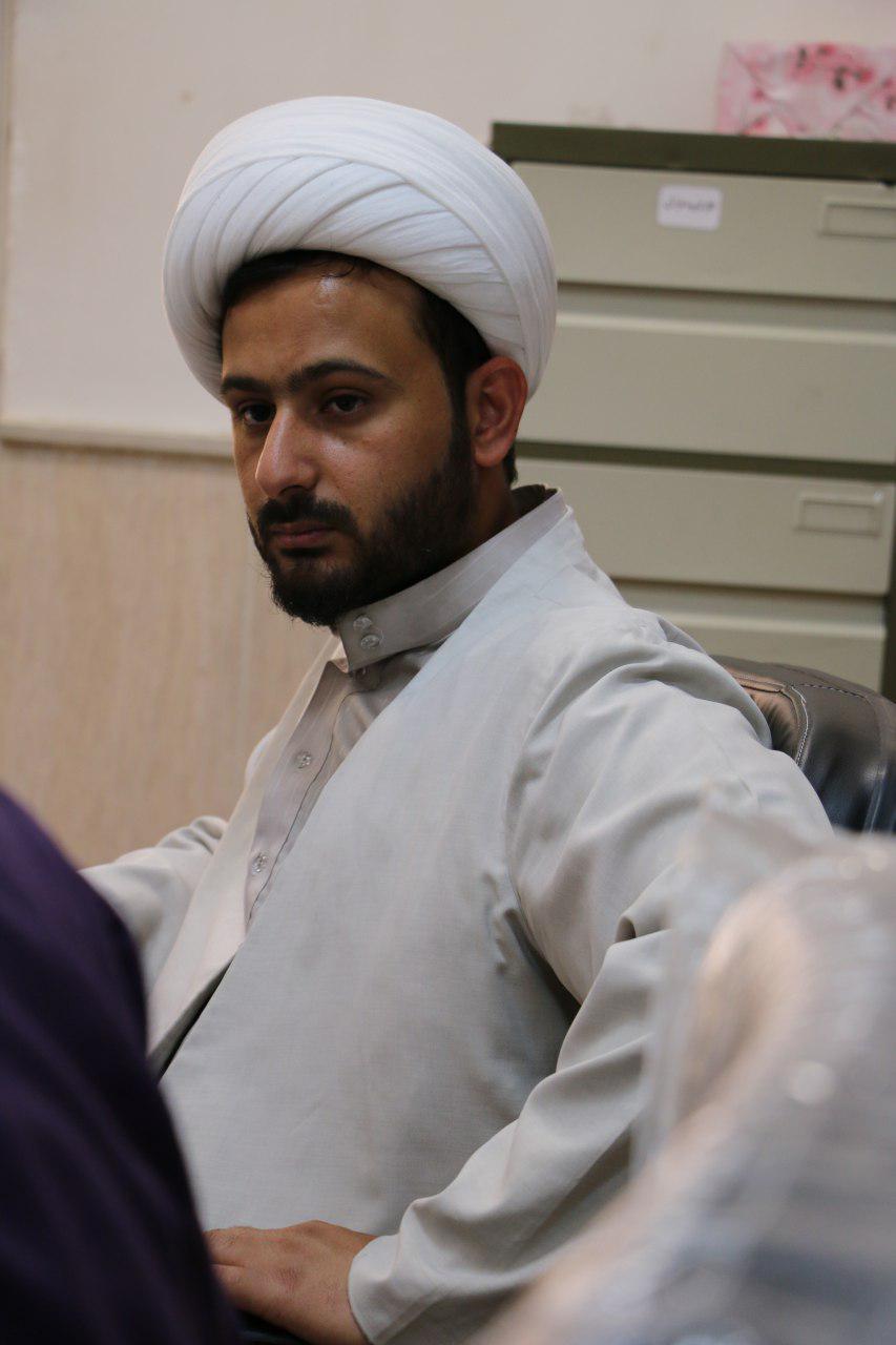 حجت الاسلام علی علوانی، معاون تبلیغ مدرسه المهدی (عج) اهواز