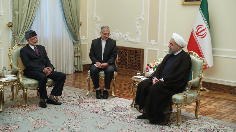 عمان کے وزیر خارجہ کی اور ایرانی صدر جمھوریہ  