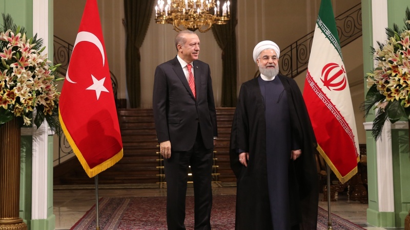 ڈاکٹر حسن روحانی و  رجب طیب  اردوغان