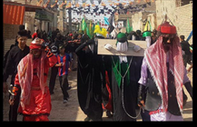آغاز حرکت بزرگترین کاروان پیاده روی اربعین از کوی ملاشیه اهواز