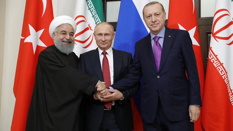 ایران ، روس و ترکی کے صدور