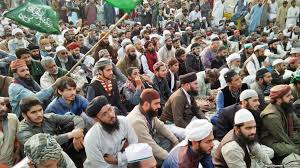  اسلام آباد میں مذہبی جماعت کا دھرنا