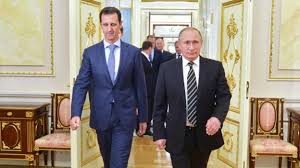 ولادیمیر پوتین و بشار اسد