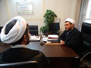دیدار مدیر مرکز خدمات حوزه‌ های علمیه خوزستان با مدیر حوزه های خواهران استان