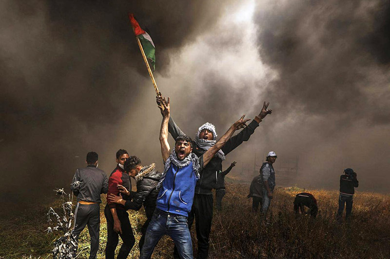 تظاهرات سراسری راهپیمایی بازگشت در مرز غزه و فلسطین اشغالی