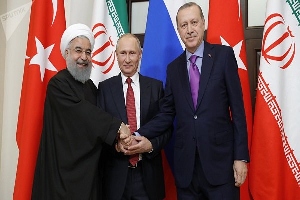  روحانی، اردوغان اور پوتین 