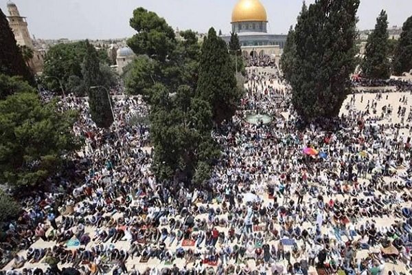 اقامه نماز جمعه در مسجدالاقصی بیت المقدس