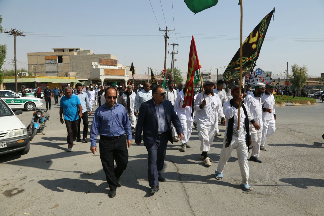 کاروان پیاده روی انصارالحسین مشهذمقدس