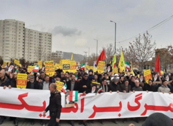 راهپیمایی مردم زنجان در پی شهادت سردار رشید اسلام سپهبدحاج قاسم سلیمانی