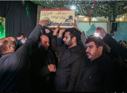 پیکر پاک شهدای گمنام در کنگره سرداران و ۲۰۰۰ شهید استان بوشهر تشییع شد