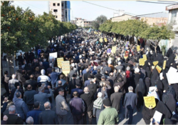 راهپیمایی پرشور مردم گلستان در حمایت از اقتدار جمهوری اسلامی ایران