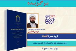 پایان‌نامه «روش استنباط نظریه اقتصاد اسلامی از کتاب و سنت»