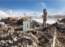 روزانه ۳۷۰۰ پرس غذای گرم در مناطق زلزله‌زده قطور خوی توزیع می‌شود