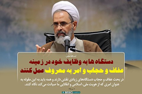 سخن نگاشت | دستگاه ها به وظایف خود در زمینه عفاف و حجاب و امر به معروف عمل کنند