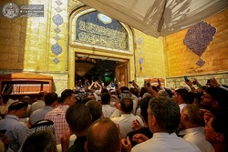 حضور صدها هزار تن از پیروان اهل بیت در حرم علوی به مناسبت عید غدیر