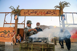 آیین افتتاحیه نمایشگاه «یاد یاران» در قم برگزار شد