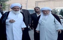 آیت الله علما ۴۰ سالگی اقامه نماز جمعه ماموستا قادری را تبریک گفت