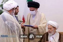 اعضای سابق شورای عالی حوزه تجلیل شدند