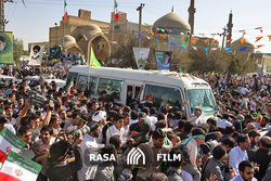 بازنشر کلیپی از استقبال مردم قم از رهبر انقلاب