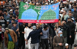 تظاهرات اعتراضی مردم هند و پاکستان درپی توهین به پیامبر اسلام + تصویر