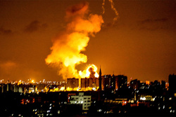 انفجار در یکی از شهرک‌های صهیونیستی اطراف غزه