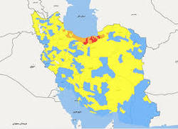 آخرین وضعیت رنگبندی کرونا در ایران
