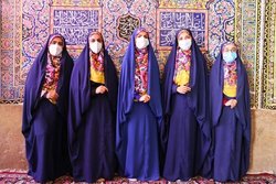 استفاه از نخستین برند حجاب خادمان در یکی از زیباترین مساجد ایران