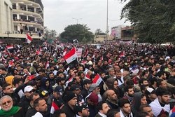 تظاهرات گسترده مردم عراق علیه فرقه انحرافی «الصرخی»