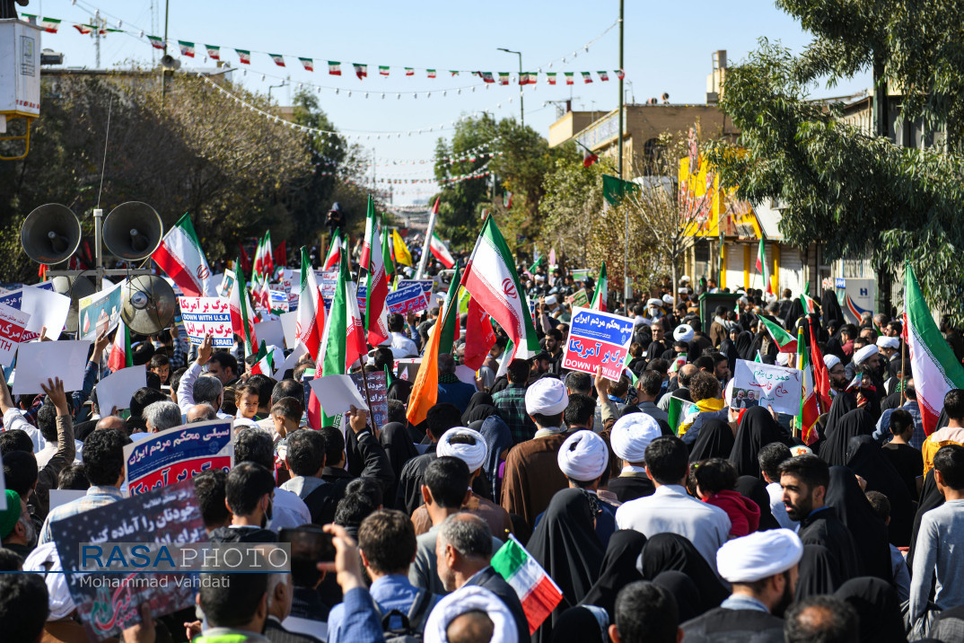 تجمع مردمی ۹ دی در سرتاسر ایران اسلامی برگزار شد