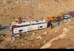 گذشت یک سال از حادثه واژگونی اتوبوس خبرنگاران محیط زیست در ارومیه