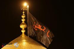 تکمیل مقدمات مراسم تعویض پرچم گنبد امام حسین(ع)