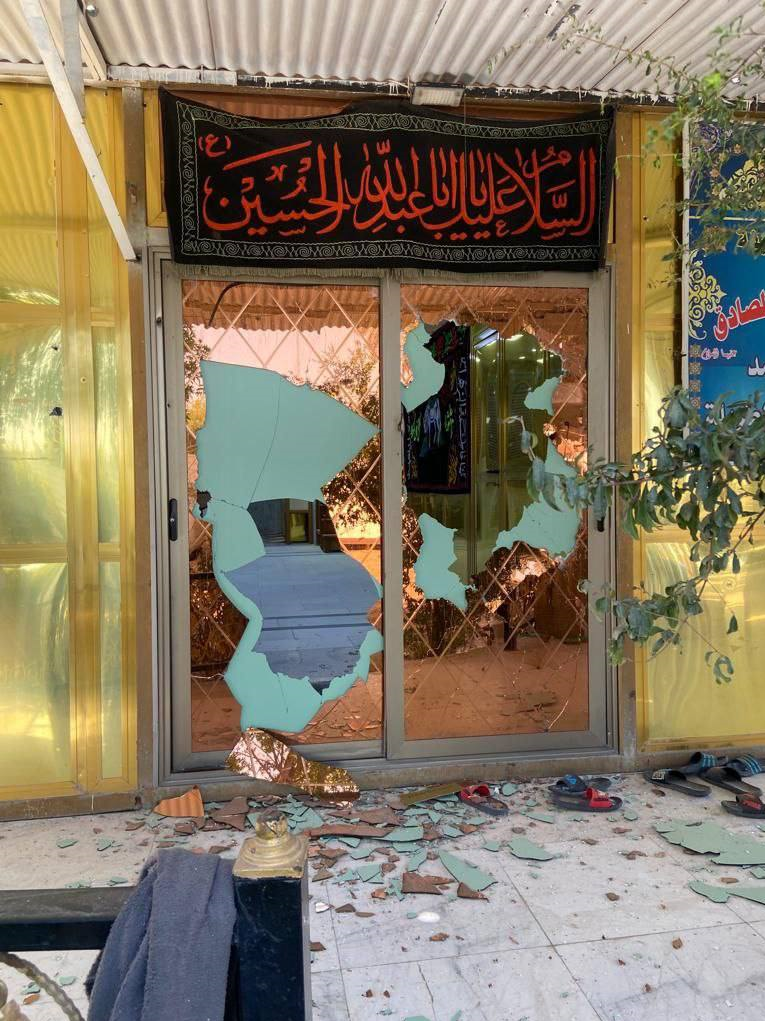 حمله خمپاره‌ای آشوبگران به آرامگاه دختر امام صادق(ع) در بغداد
