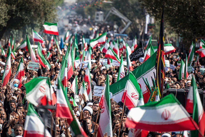 ایران یکصدا برعلیه اغتشاشگر خروشید