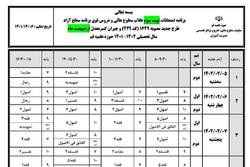 برنامه امتحانات نوبت سوم سطوح عالی حوزه اعلام شد