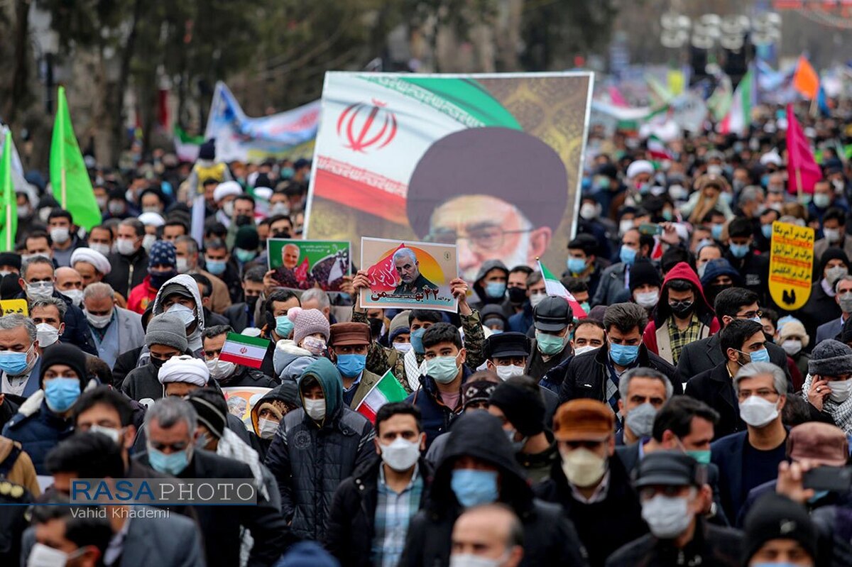 مسیرهای ۱۲گانه راهپیمایی ۲۲ بهمن تهران اعلام شد