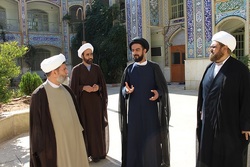 گزارشی از بازدید مدیر حوزه فارس از مدرسه علمیه امام حسن عسکری سپیدان