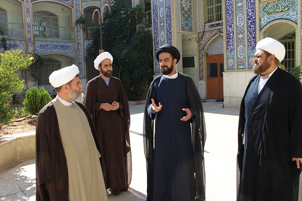 گزارشی از بازدید حجت الاسلام و المسلمین محمودی از مدرسه علمیه سپیدان