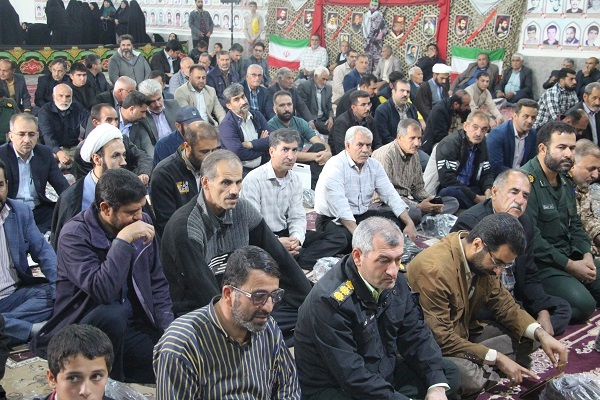 برگزاری مراسم اولین سالگرد روحانی شهید مدافع امنیت محمد مویدی + تصاویر