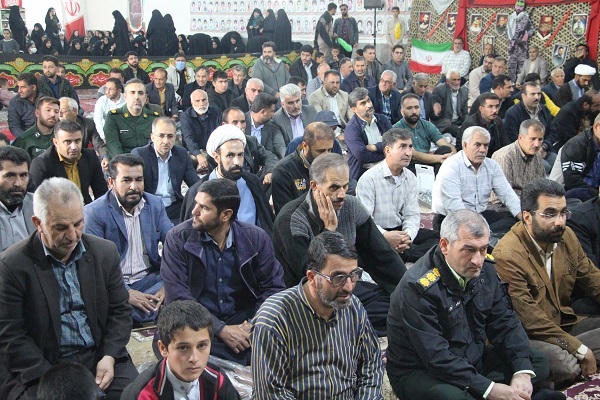 برگزاری مراسم اولین سالگرد روحانی شهید مدافع امنیت محمد مویدی + تصاویر