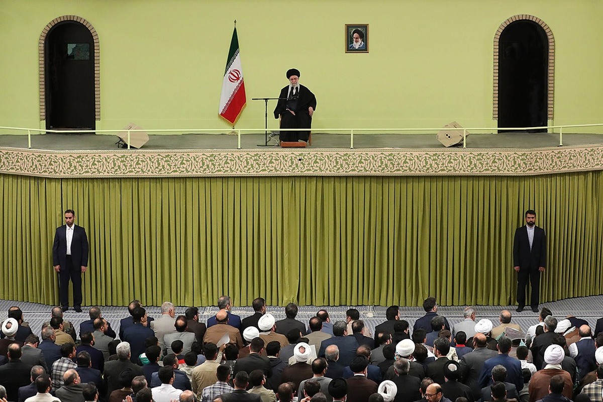 سخنرانی نوروزی رهبر معظم انقلاب اسلامی در جمع اقشار مختلف مردم