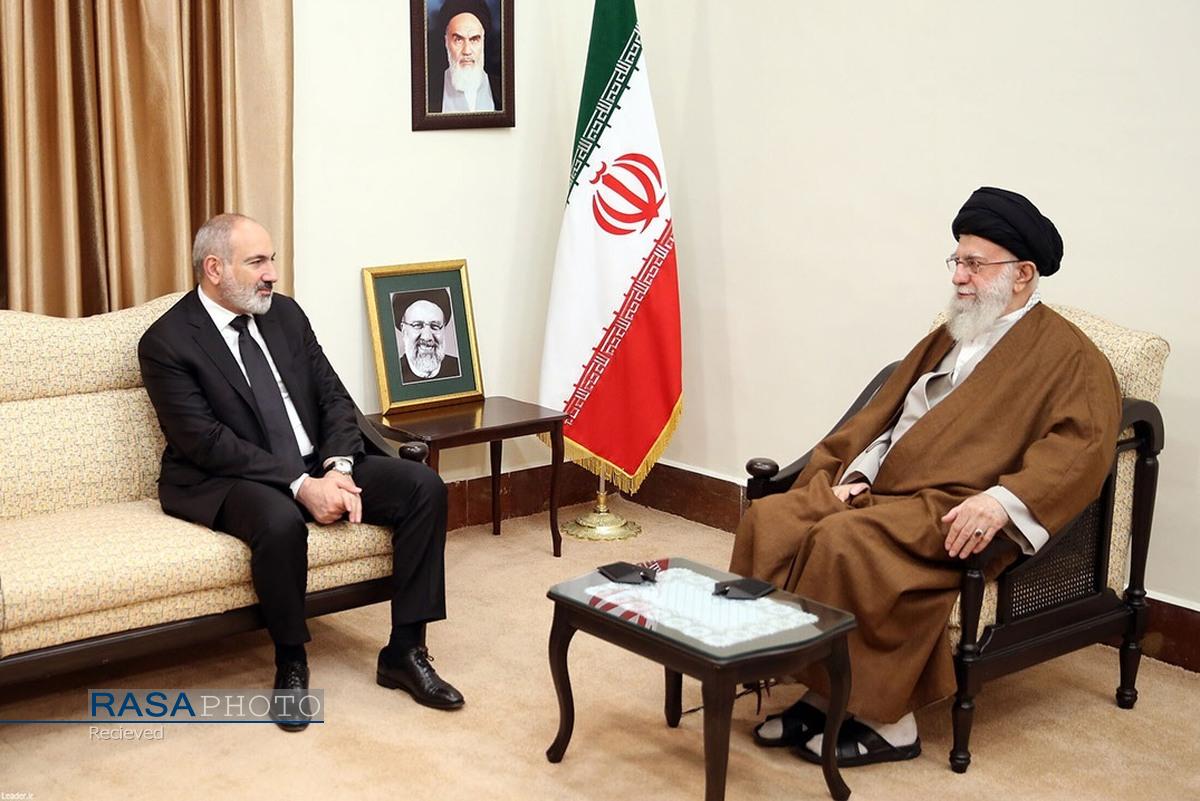 دیدار نخست وزیر ارمنستان با رهبر معظم انقلاب