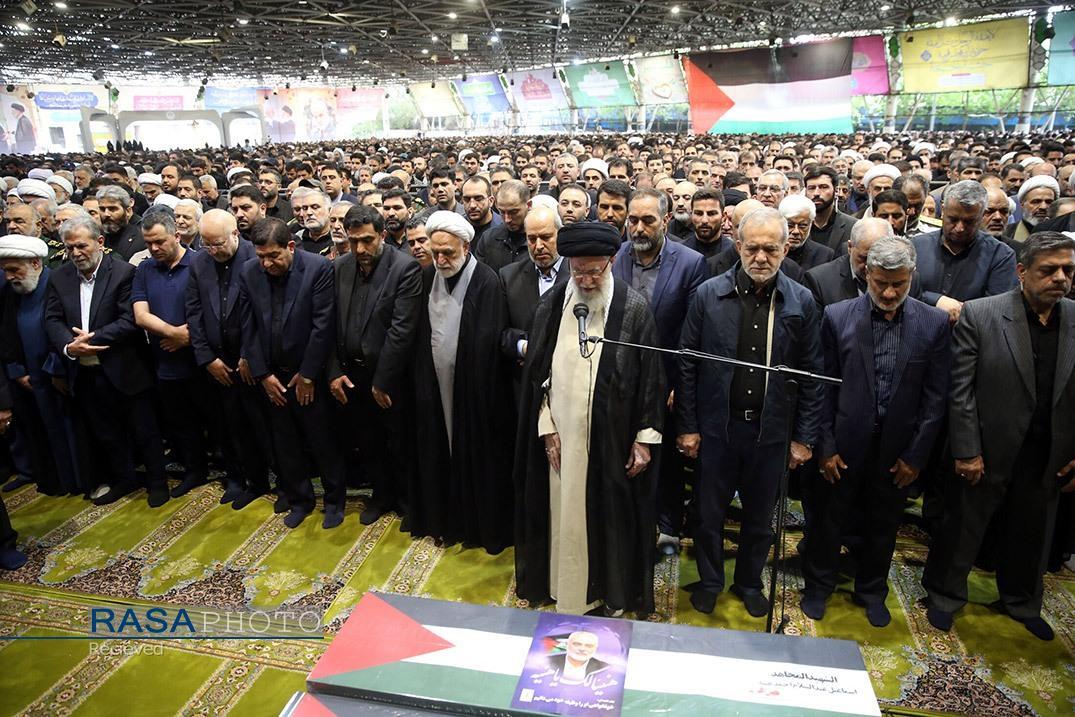 م/ سنگ تمام مردم ایران در وداع با پیکر مجاهد برجسته امت اسلام