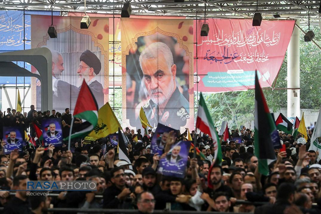 م/ سنگ تمام مردم ایران در وداع با پیکر مجاهد برجسته امت اسلام