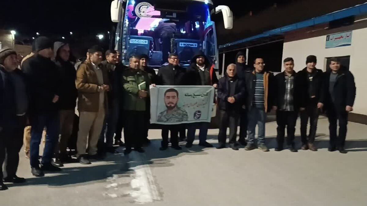 کاروان بسیج رسانه مراغه عازم مشهد مقدس شد