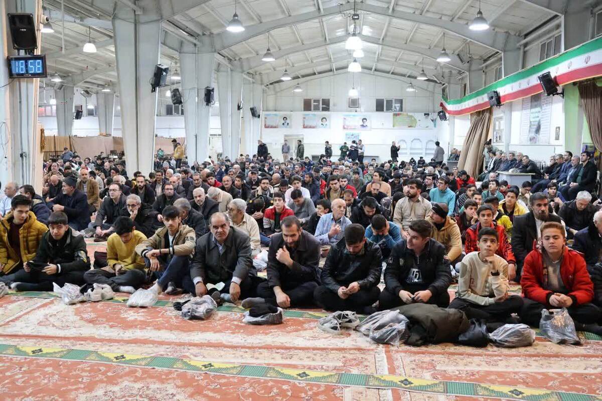 ویژه‌برنامه دهه مقاومت و بصیرت در مرند برگزار شد