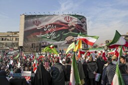 خروش مردم تهران علیه تروریست‌های آشوب‌گر