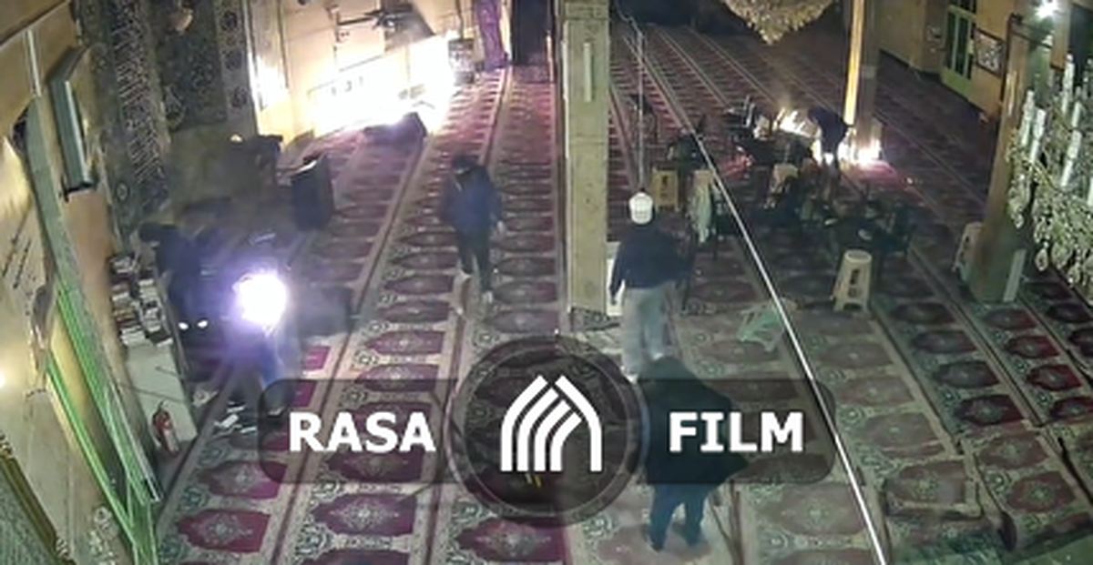 آتش زدن مسجد توسط اغتشاشگران