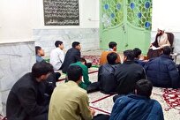 جلسه هفتگی درس اخلاق مدرسه علمیه قائمیه بم برگزار شد